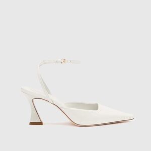 Reformation Natasha Pump in White Patent